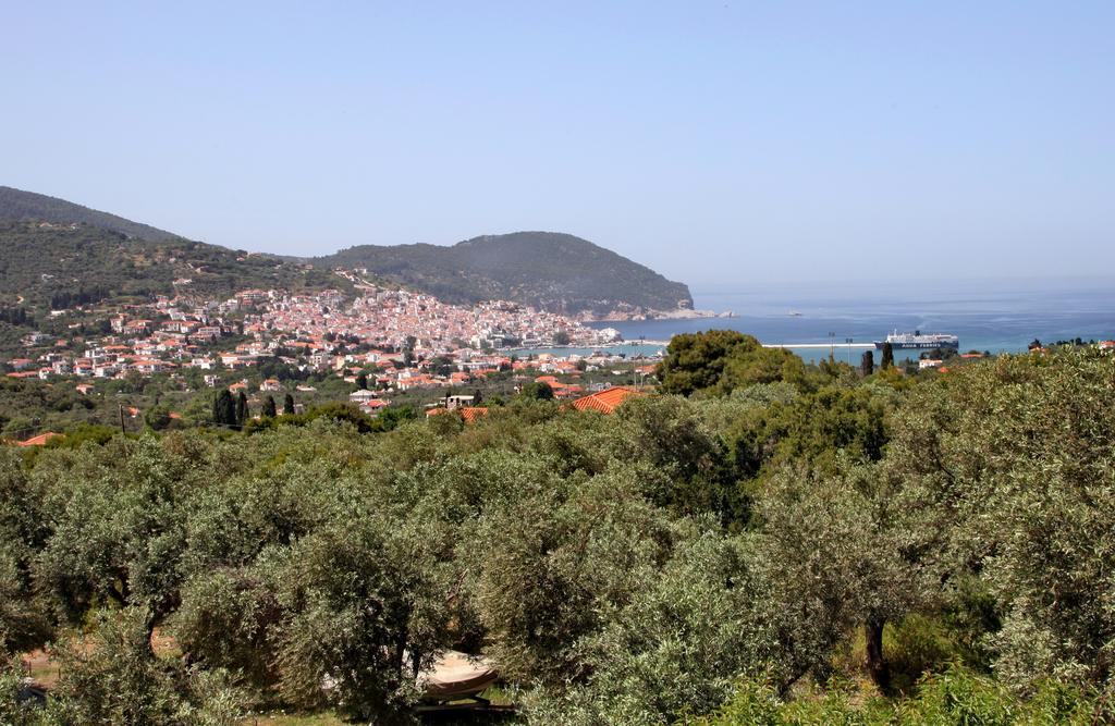 Giasemi Apartments Skopelos stad Exteriör bild